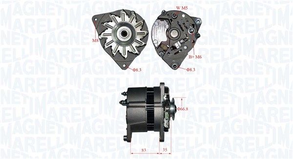 MAGNETI MARELLI Generaator 063730305010